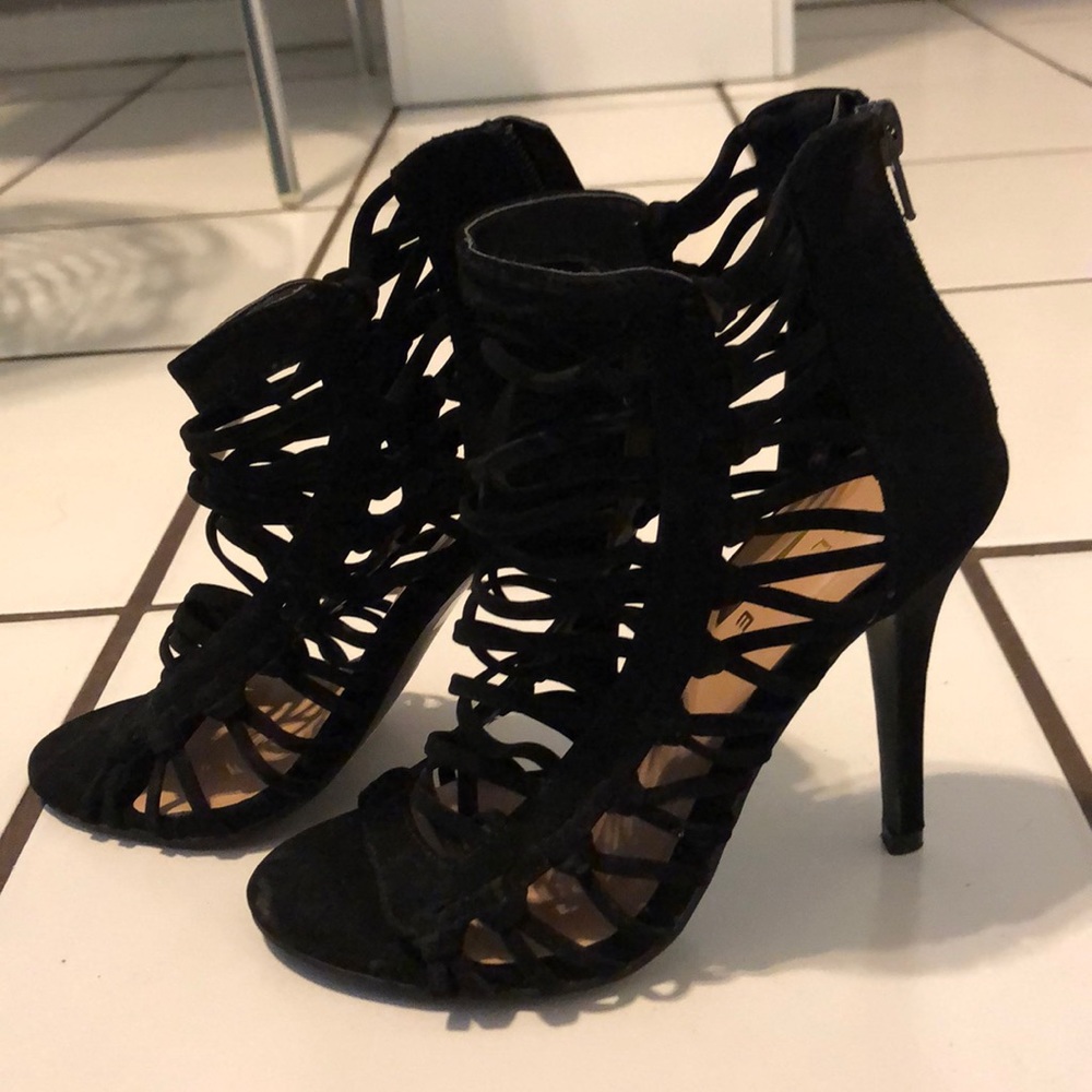 Black heels
